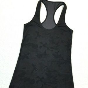 Lululemon Black Camo tank